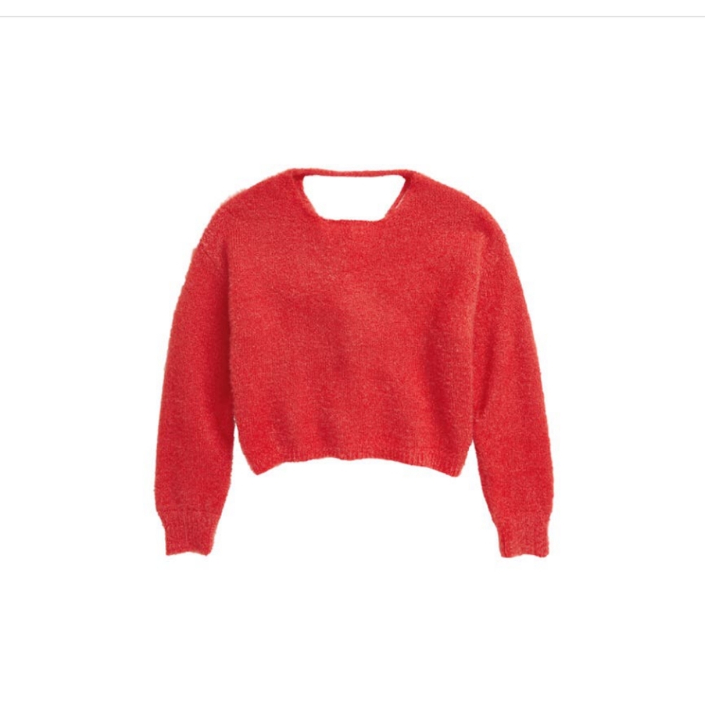 1901 Girls Twist Back Sweater